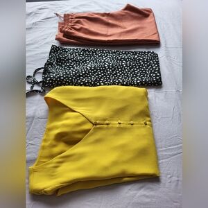 (All 3) LOFT Blouse/ Molly Bracken Dress Pants/Uniqlo Maxi Skirt Combo